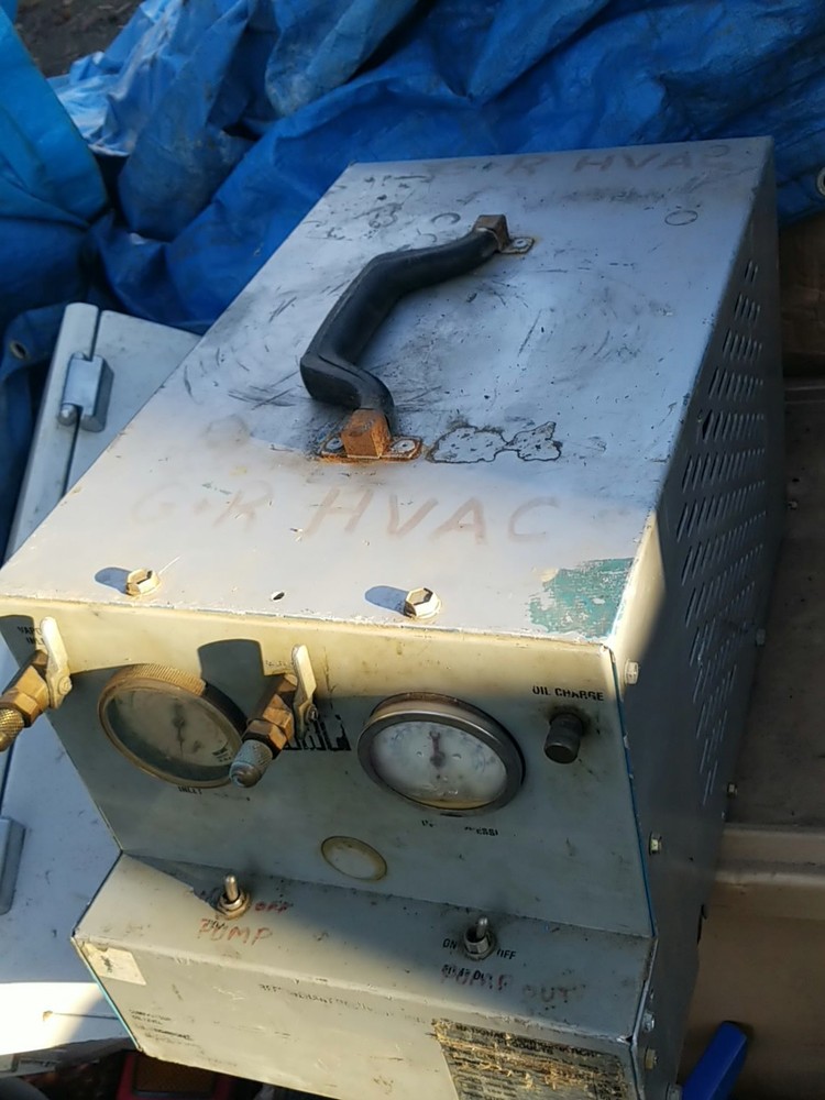 VINTAGE NATIONAL REFRIDGERATION PRODUCTS TESTING HVAC