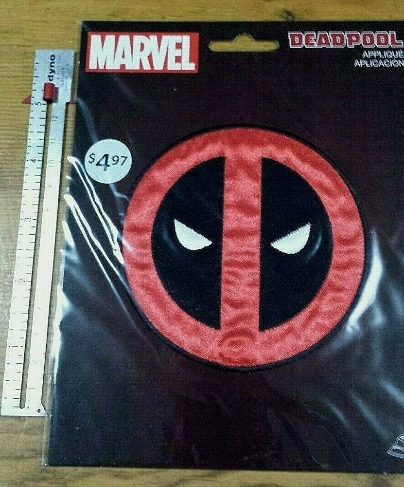 4" DEADPOOL MARVEL COMIC APPLIQUE PATCH FREE SHIPPING