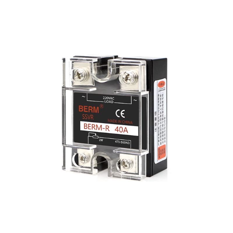 SSVR-25/40/60VA Single Phase Solid State Relay Voltage Regulator Potentiometer