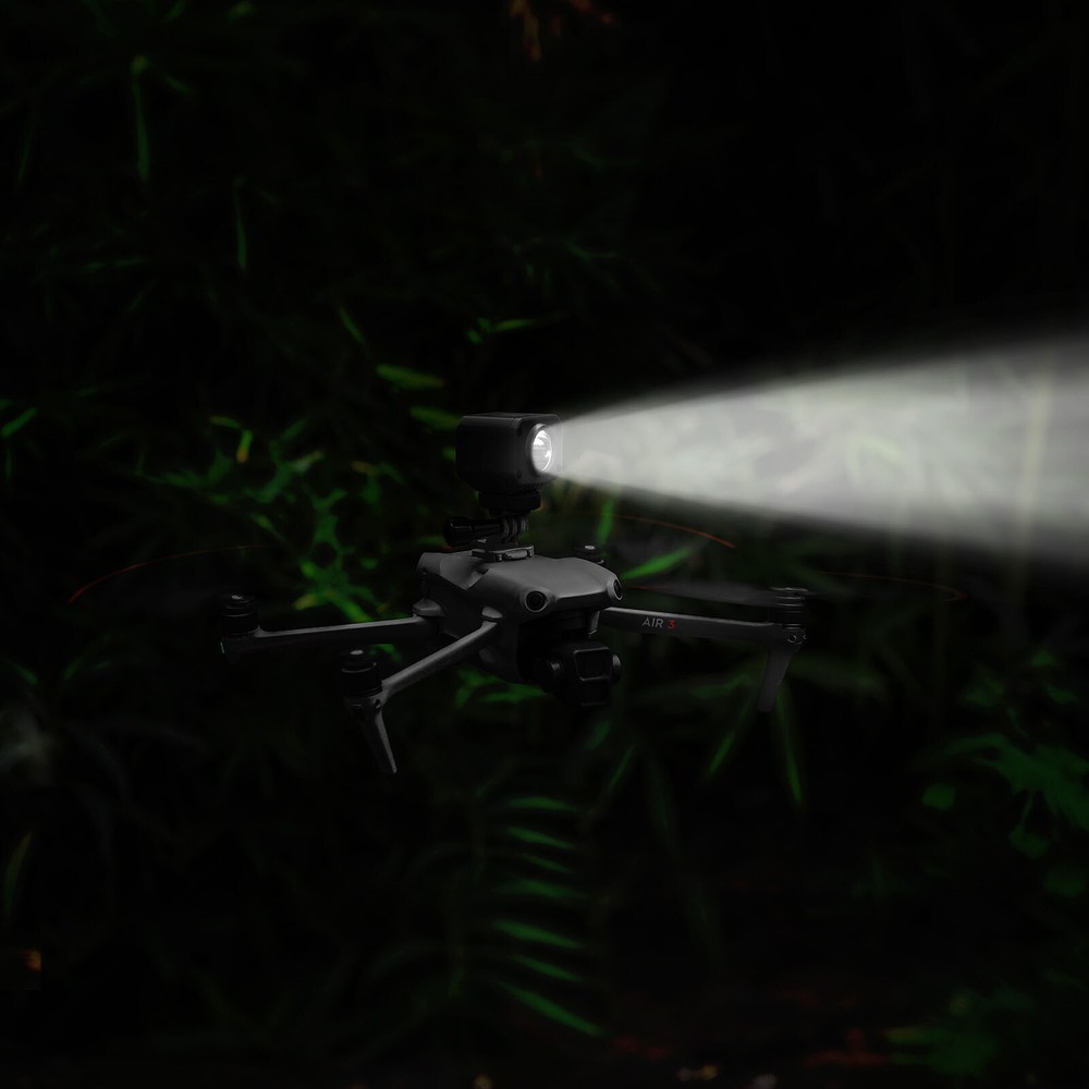 Multiple Gears Light Searchlight with Adapter Mount Set For DJI AIR 3 Drone