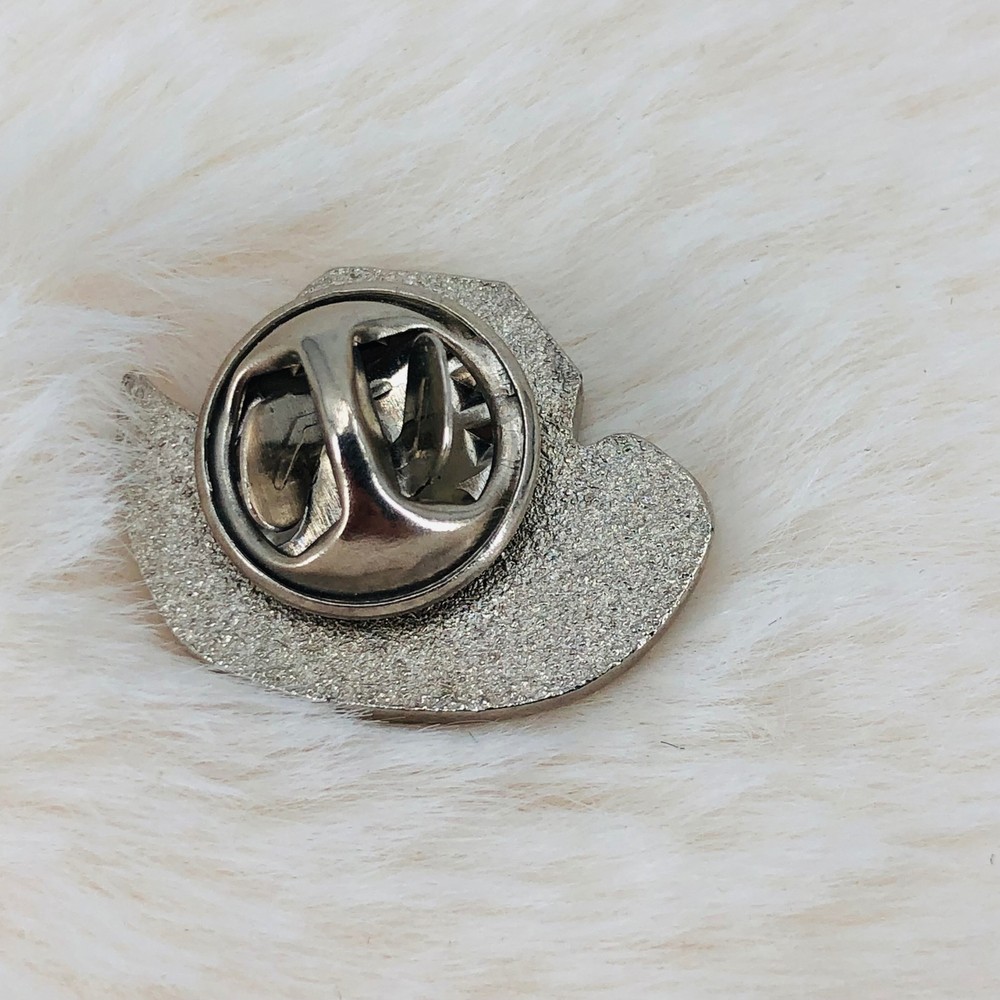 Silver Tone Noahs Ark Religious Lapel Pin
