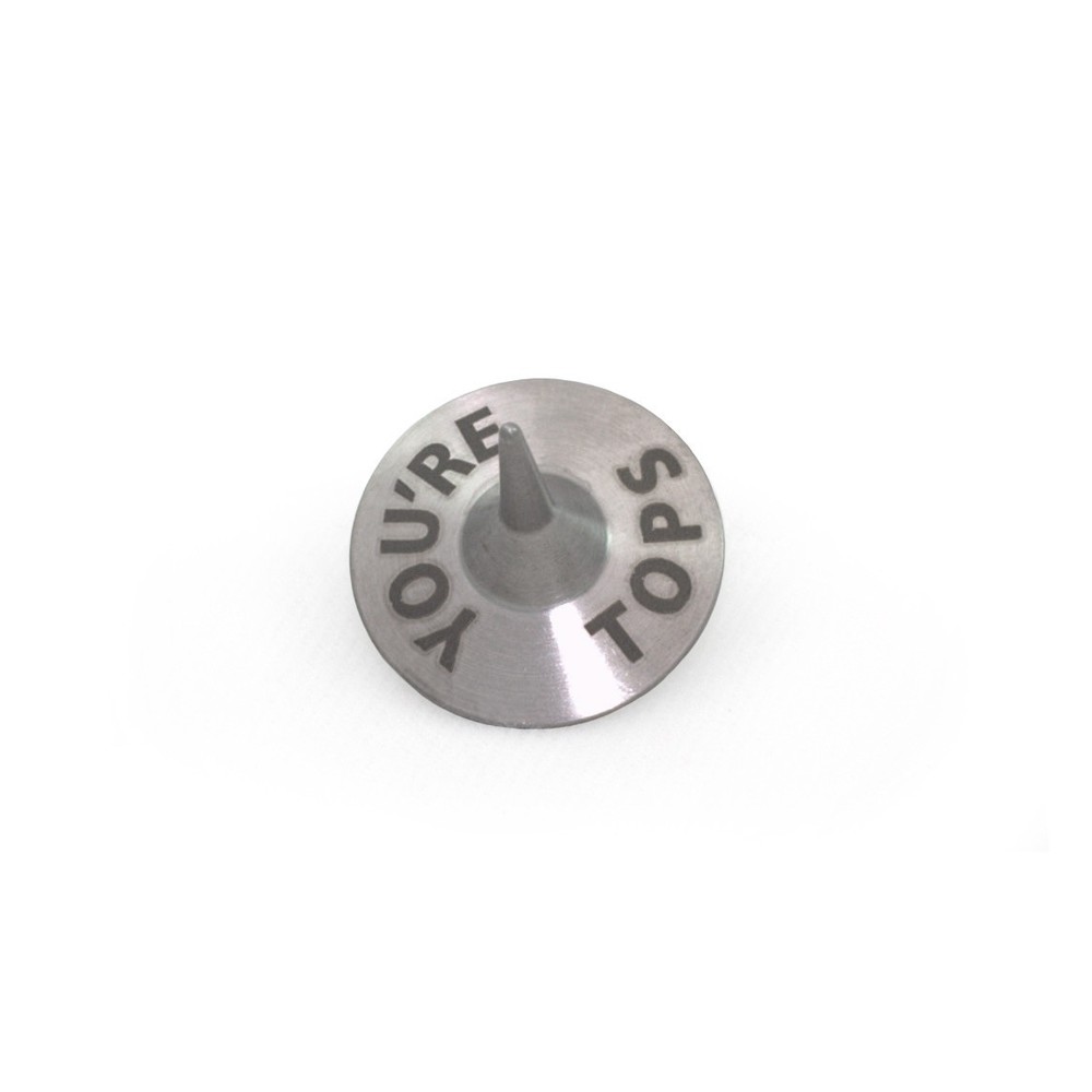 Tungsten Spinning Top -- You're Tops