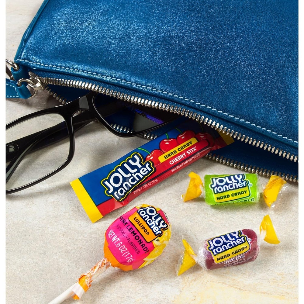 Assorted Fruit Flavored Candy Bulk Bag 42 oz Individually Wrapped Snacks