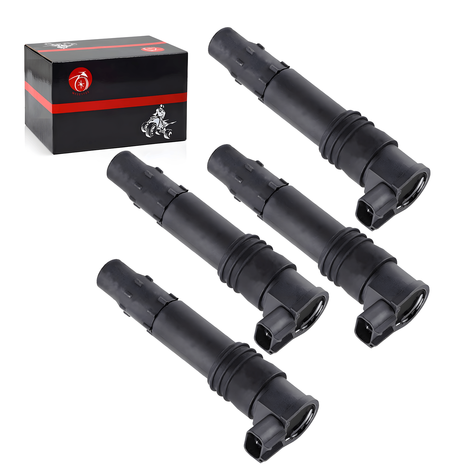 4x Ignition Coils For Suzuki GSX-R600 GSX-R750 GSX-R1000 GSX650F GSX1300BK AN650
