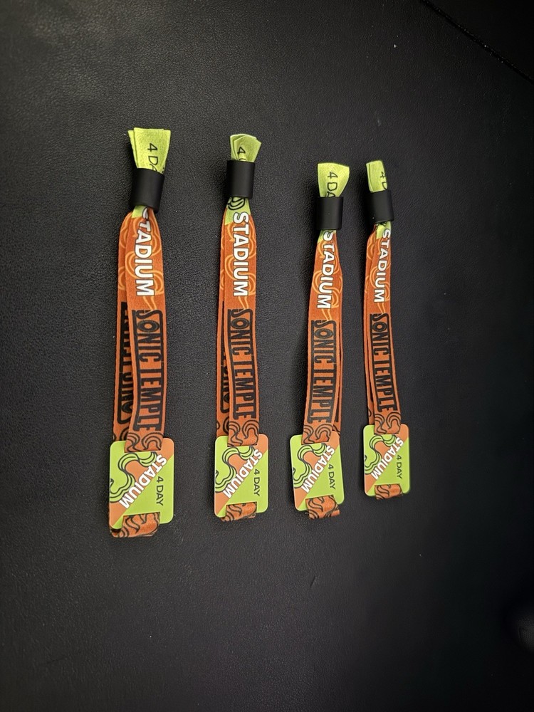 Sonic Temple 2025 - Four 4-Day Stadium Passes