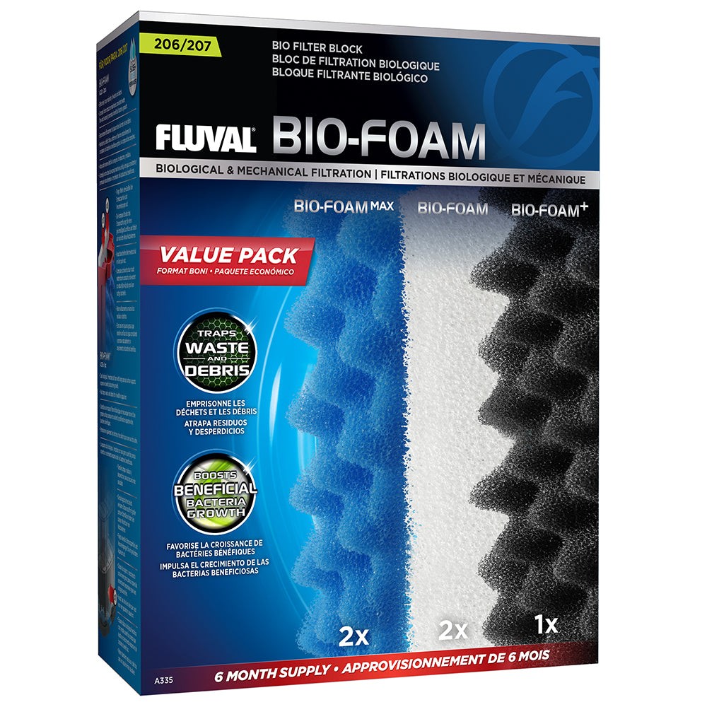 Fluval 206, 207 Bio Foam Value Pack