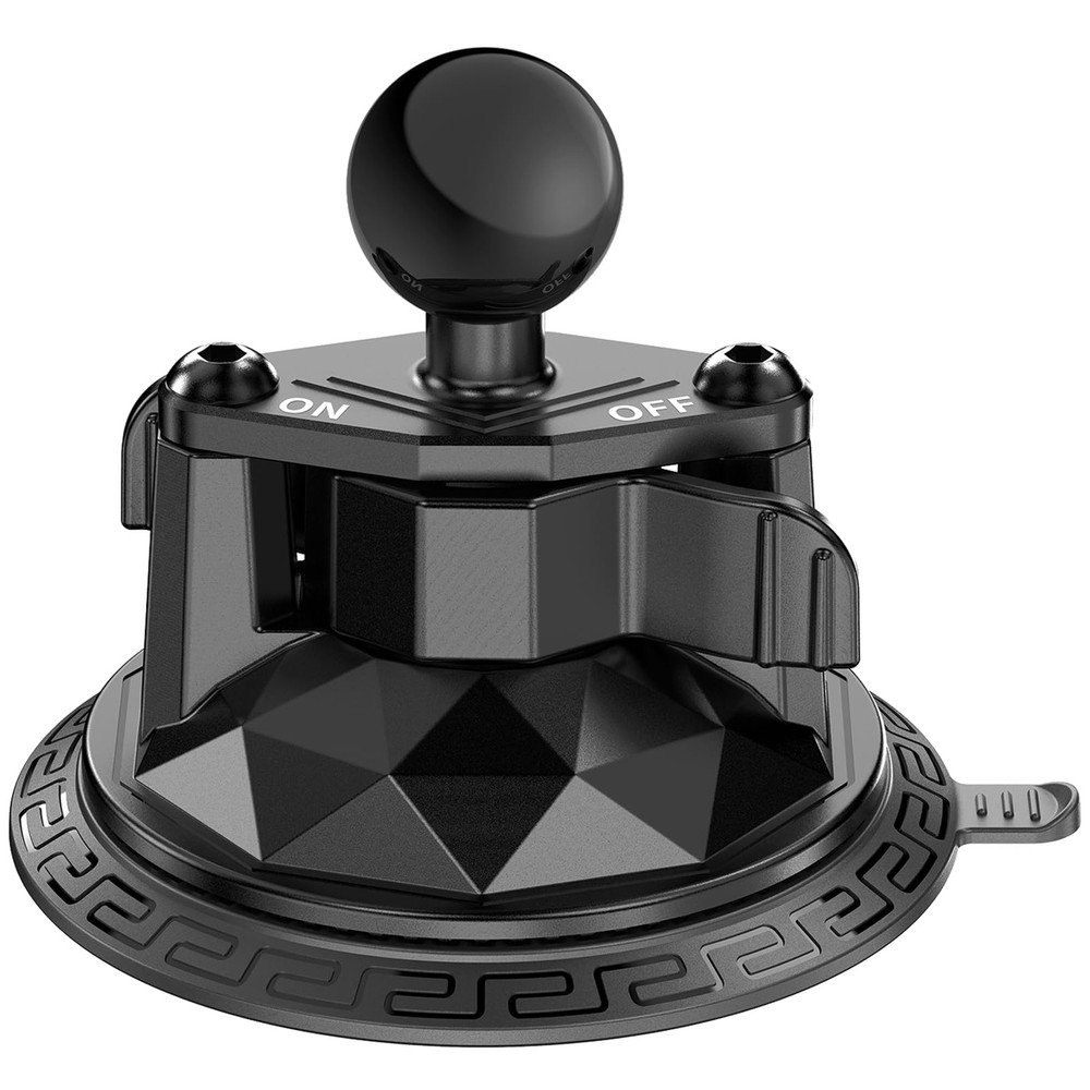 1" Ball Twist-Lock Suction Cup Mount, 3.5" Large Suction Cup Base for Vehicle...