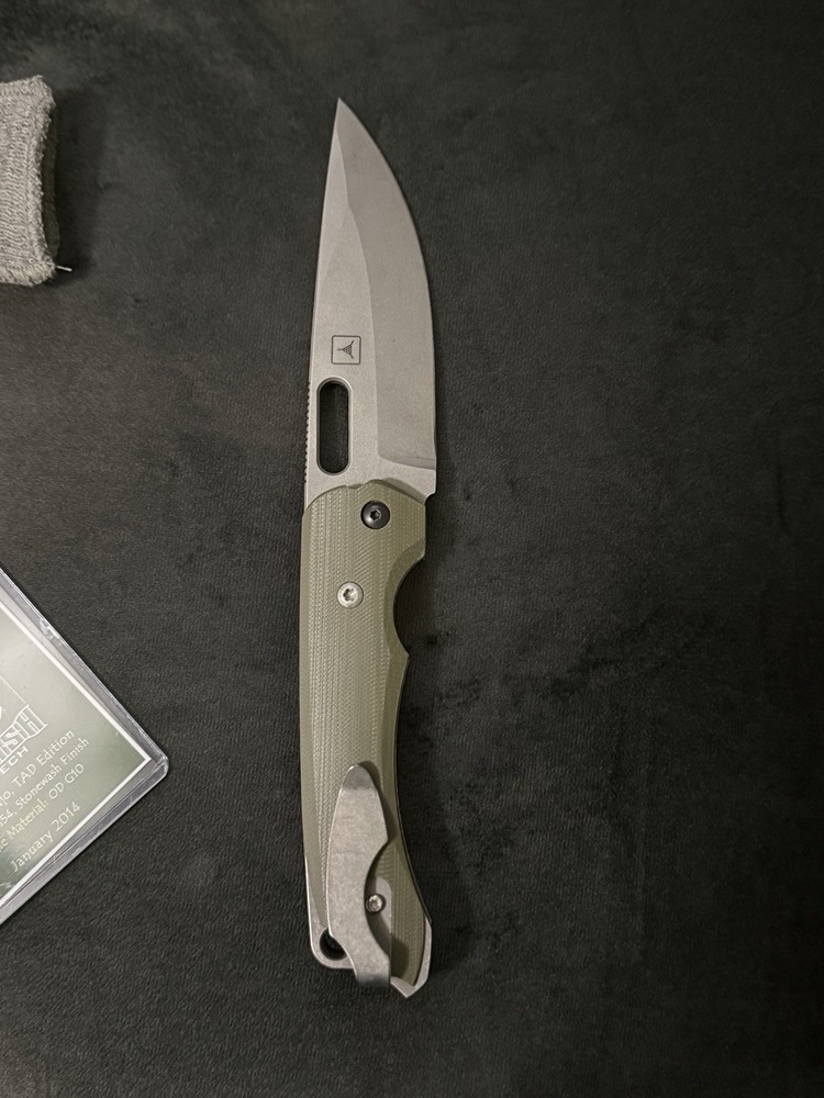 Triple Aught Design Dervish Navajo Midtech Knife