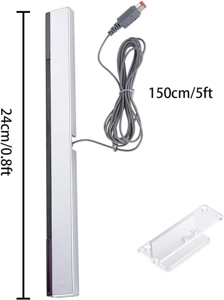 Wii Sensor bar, Wired Infrared Sensor Bar for Wii, Replacement Wired Infrared...
