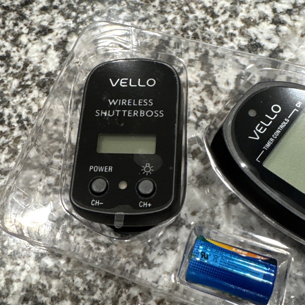 Vello Wireless Shutterboss Open Box Unused
