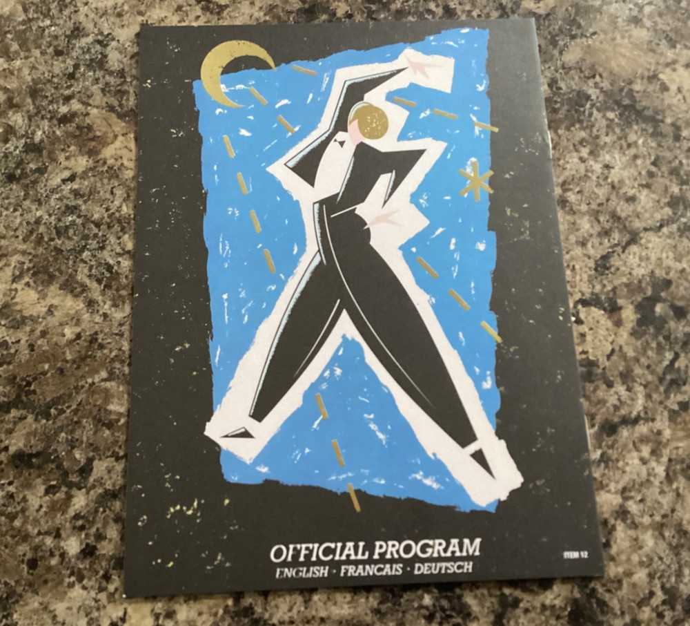 DAVID BOWIE SERIOUS MOONLIGHT 1983 TOUR PROGRAMME