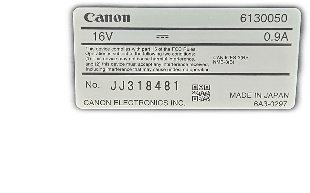 Canon imageFORMULA DR-C225 II Desktop Scanner