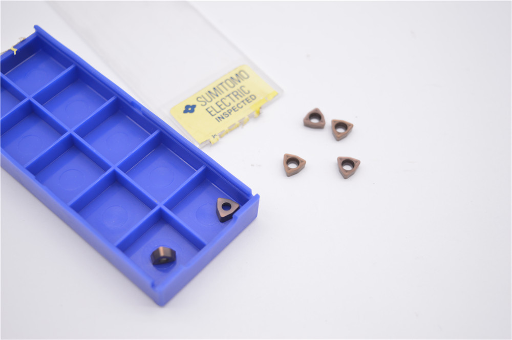 30PCS WCMX030208FN 330 drill insert U drill inserts carbide inserts for drill