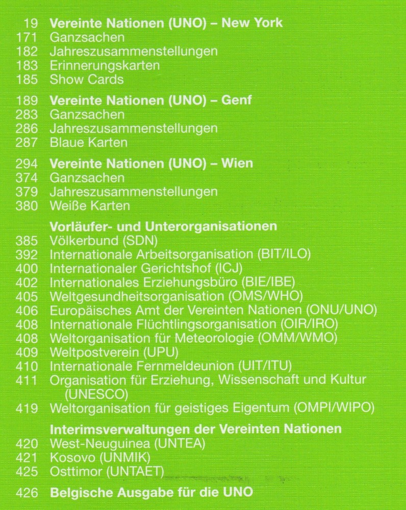 Michel UNO-Spezial-Katalog 2007, New. United Nations Specialized.