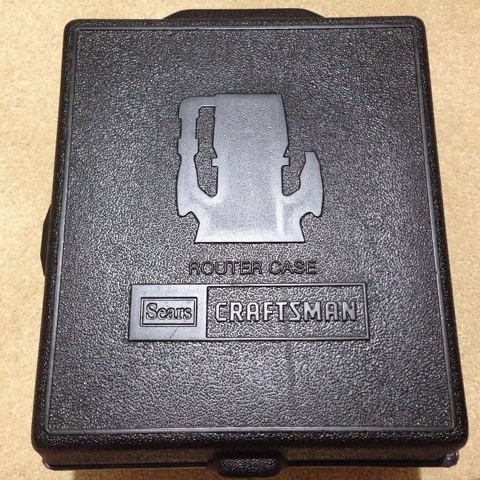 Sears Craftsman Professional Router, Case, Router Guide, Bits, Manuals