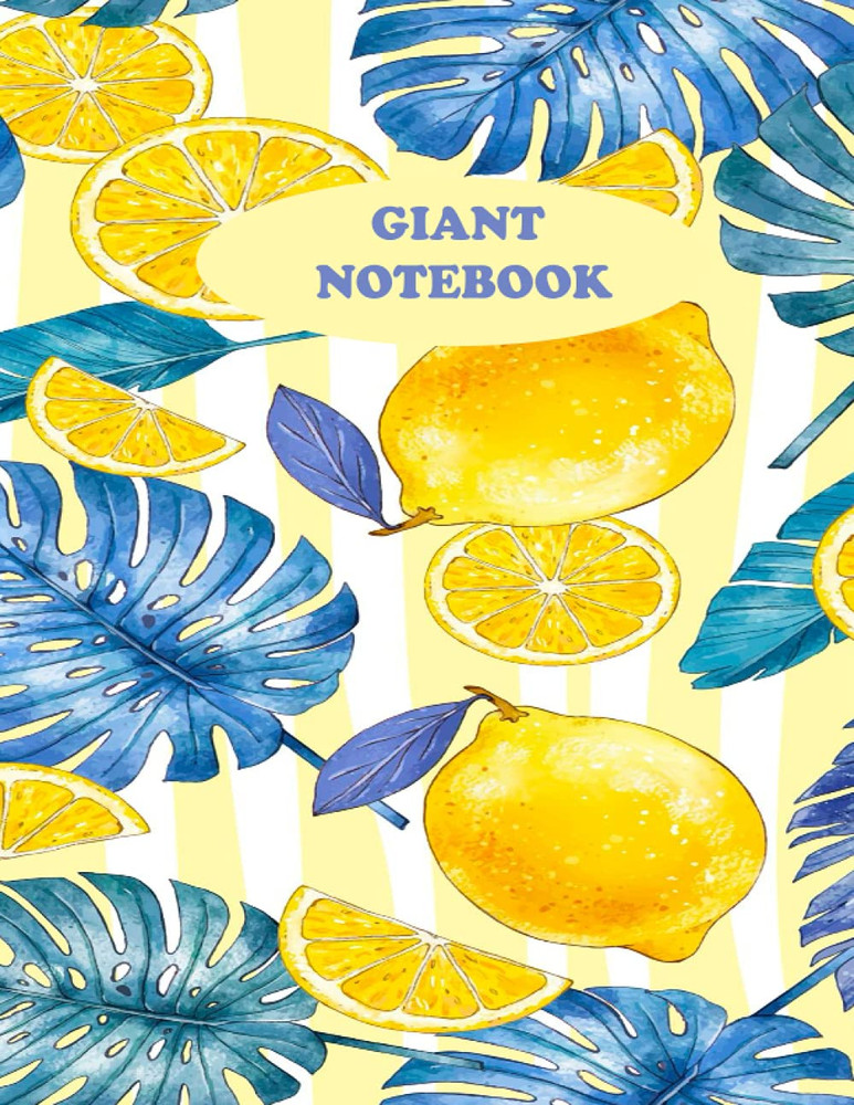 GIANT NOTEBOOK: 500 pages-Big Notebook For Journaling-(1000 sheets)-Extra Large