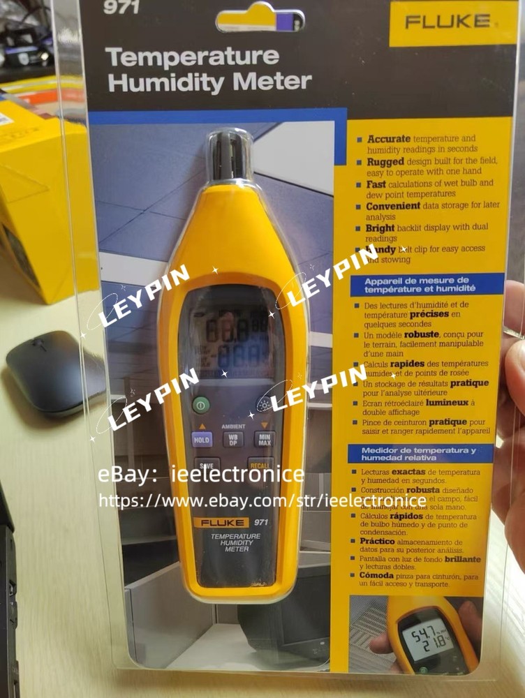 Fluke 971 Temperature Humidity Meter-