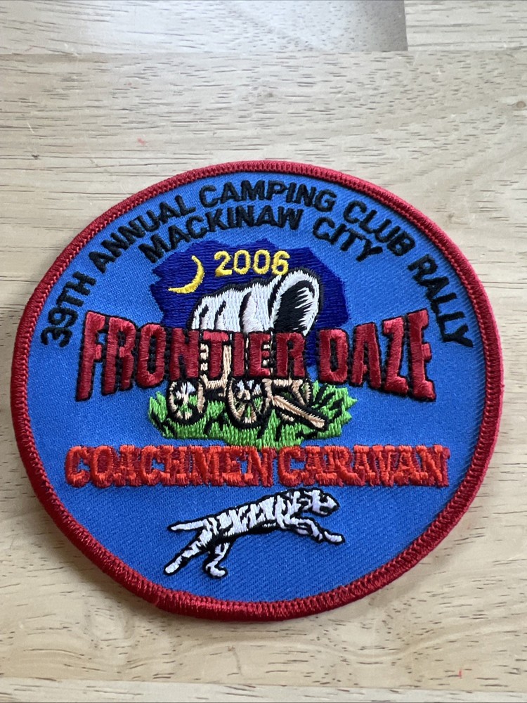 2006 39th Annual Camping club rally coachman caravan patch