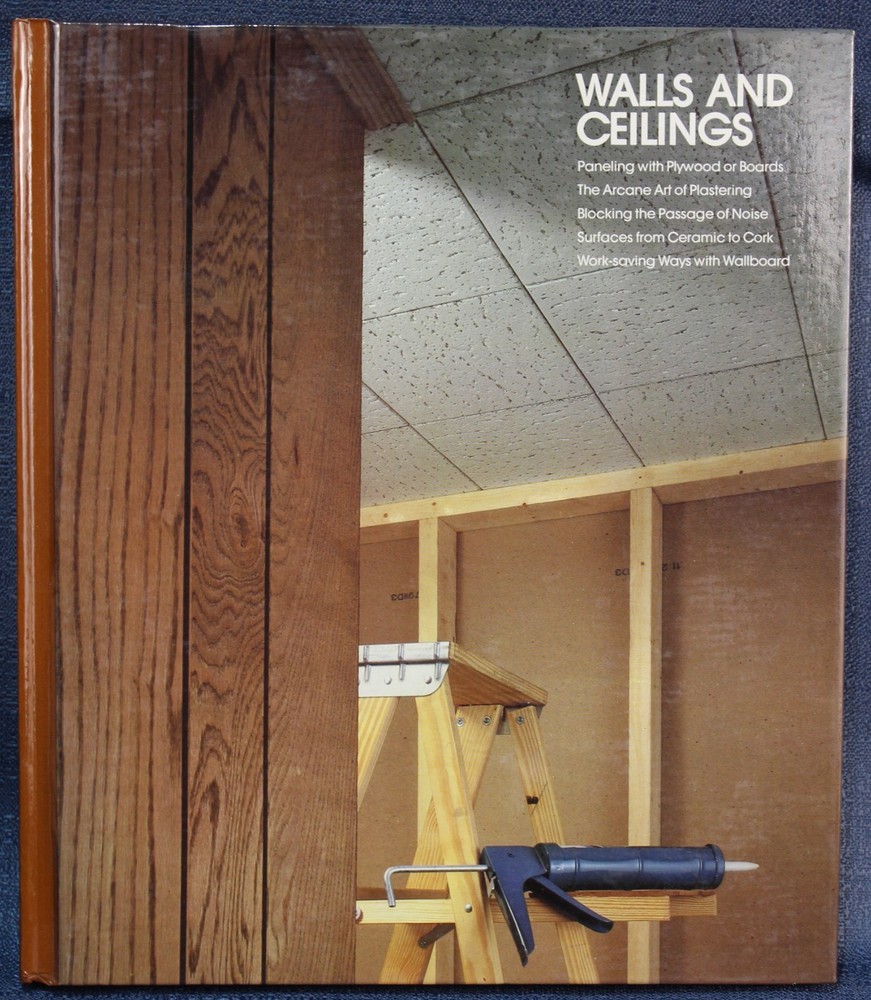 Time-Life Walls and Ceilings.  Hardbound.