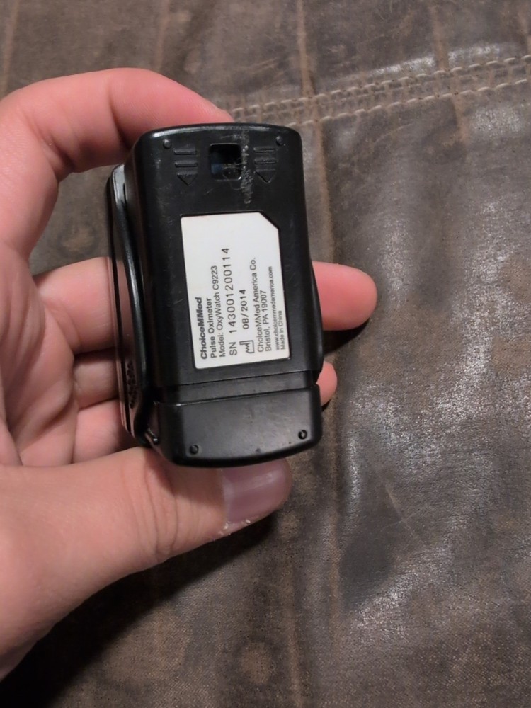 CHOICE MED OXY WATCH C29 PULSE OXIMETER Tested