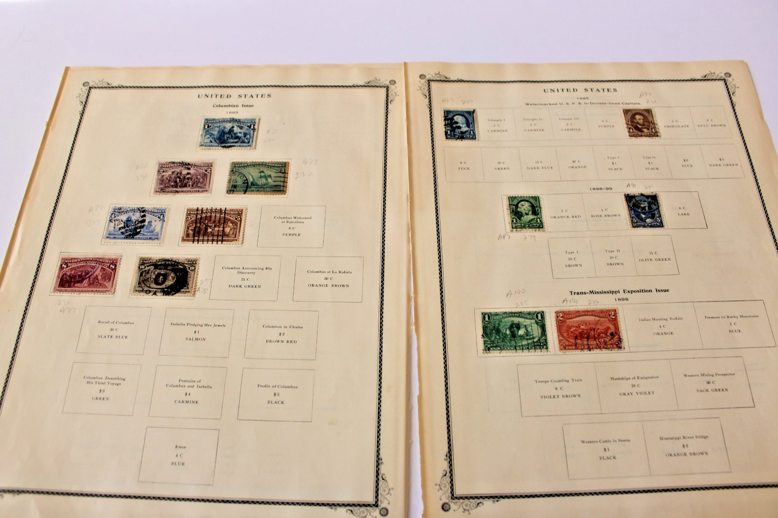 US SEE 2 PHOTOS  19th Century 1800s Scott Brown Album   19CUS