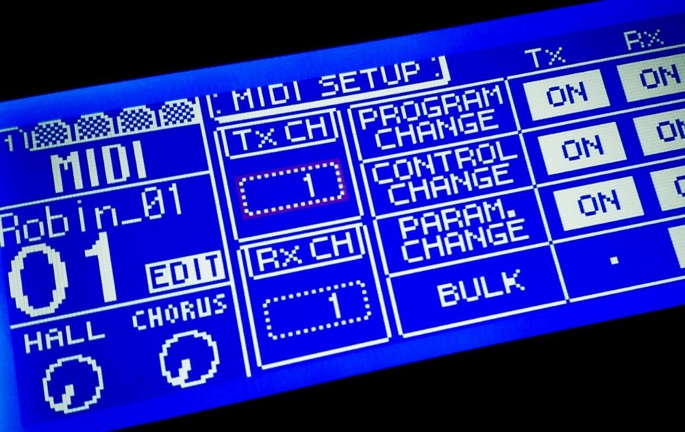 Yamaha 01V Custom Graphic LED Display !