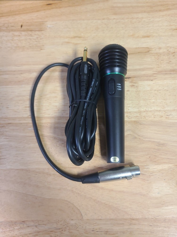 The Singing Machine Microphone For Karaoke Machine - Black