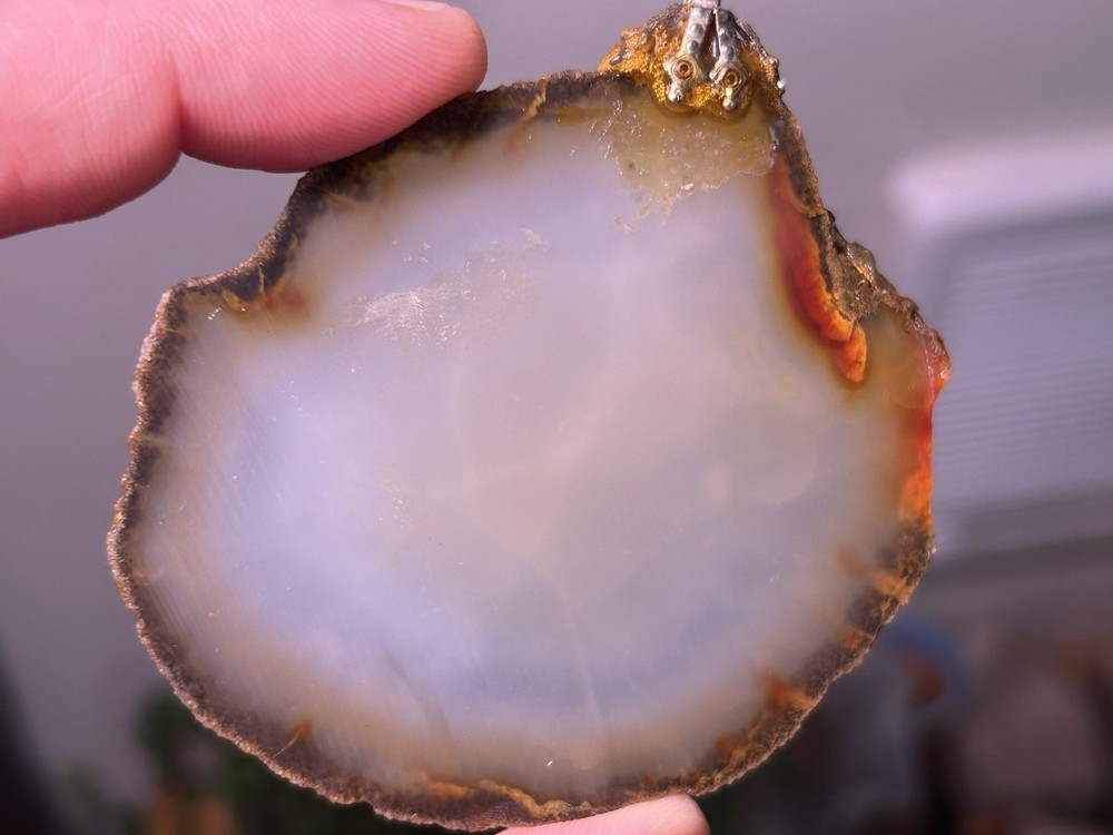 2 Pounds Agate Slabs For Lapidary Use - Not Polished