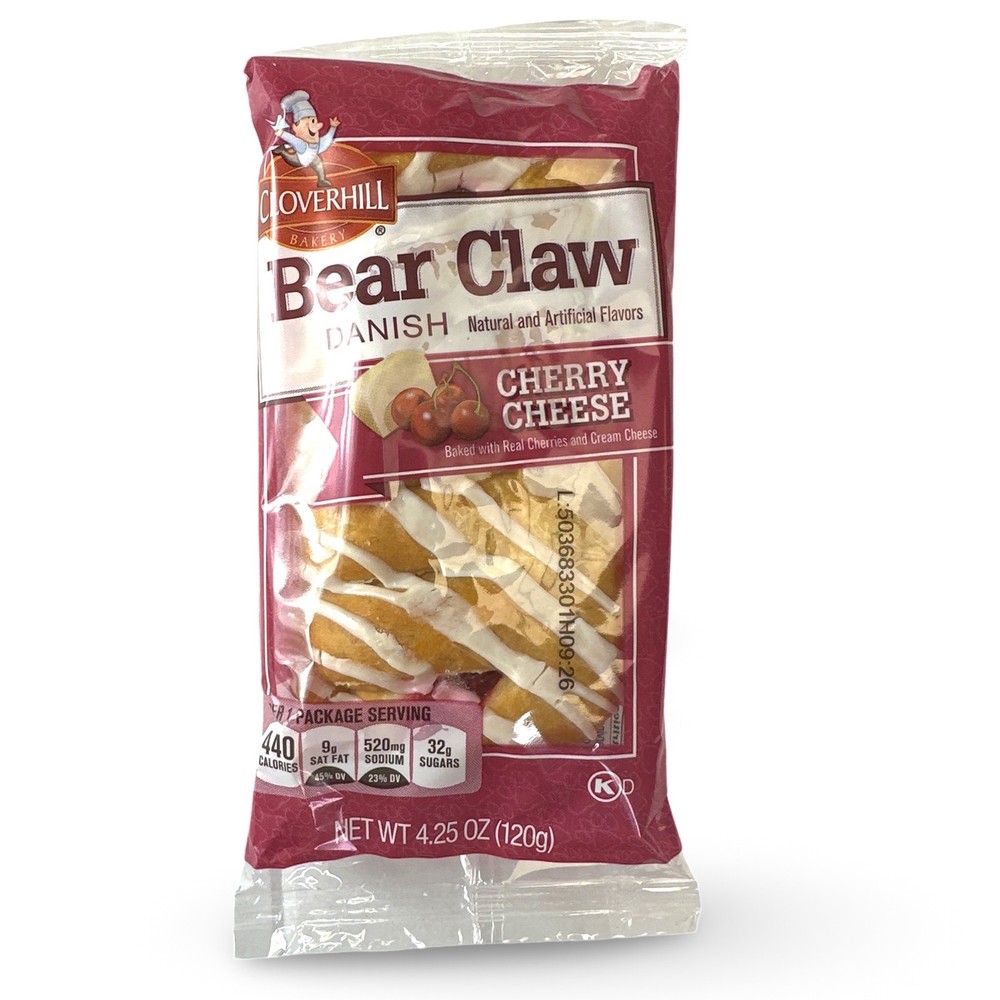 Cloverhill Cherry & Cheese Danish, 4.25 oz. ea. | 12 ct.