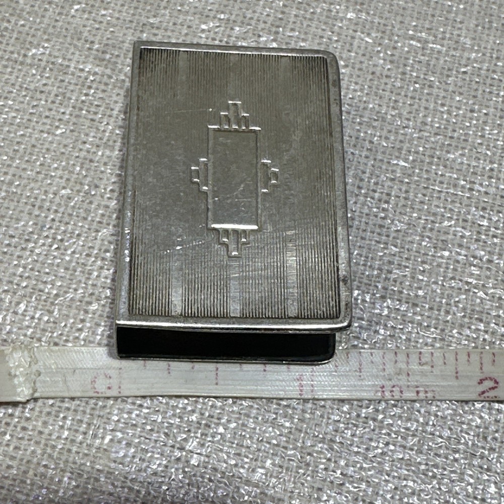 Antique Silver Matchbox Sleeve/Case