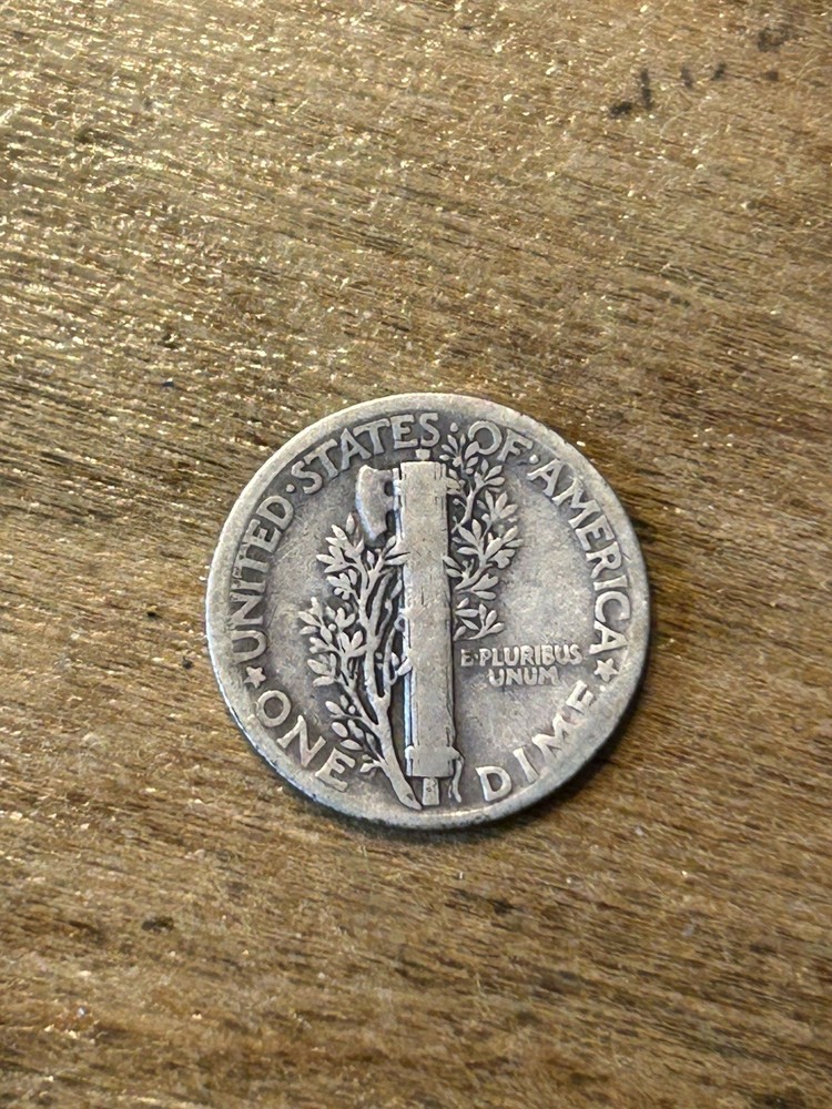 1928 Mercury Dime VG