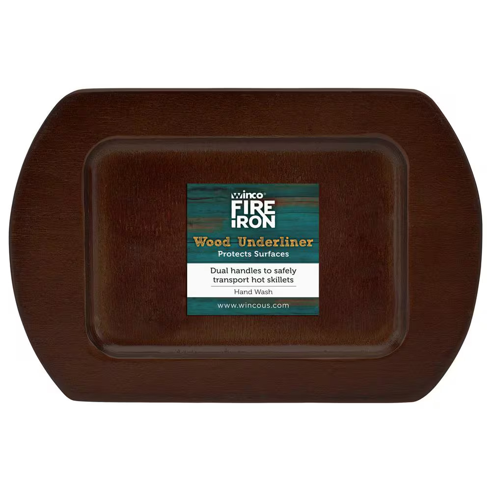 Wood Underline Condiment Servers