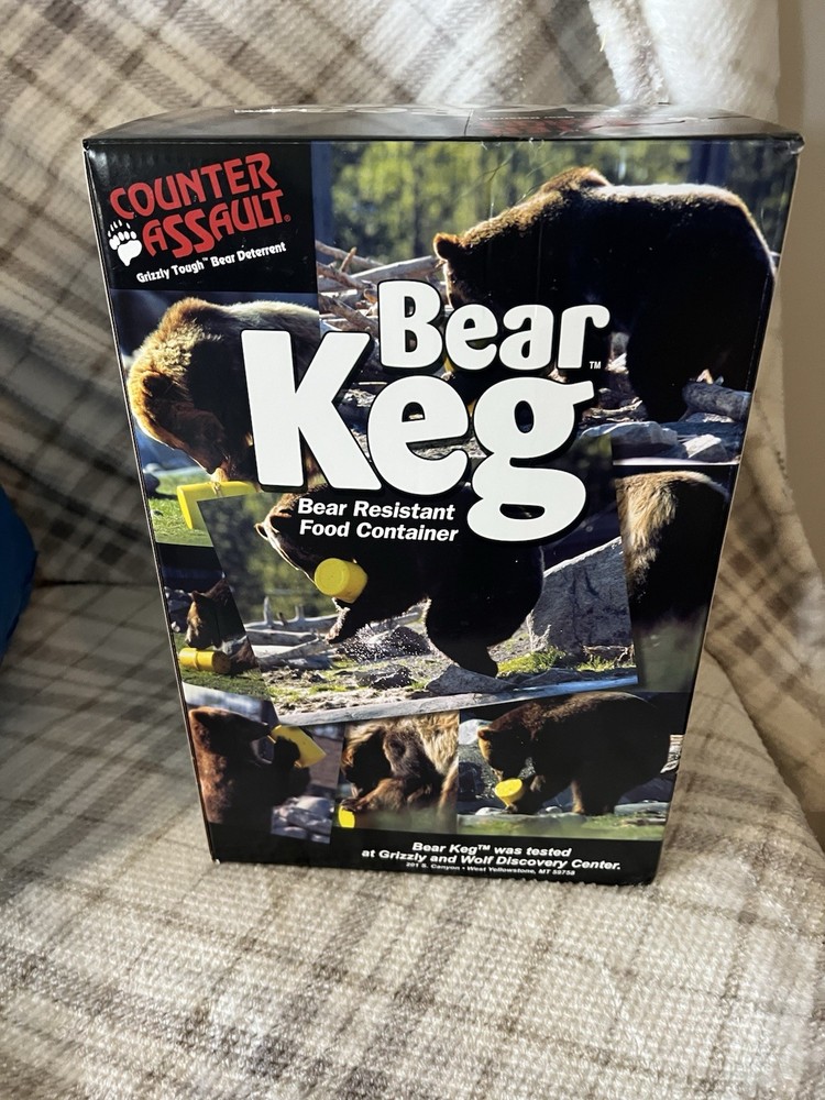 Counter Assault Bear Keg Food Container