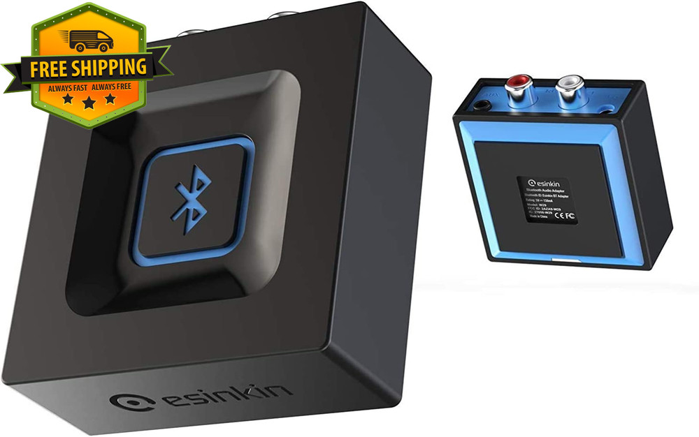 Bluetooth Audio Adapter Wireless Music Receiver for Home Stereo System