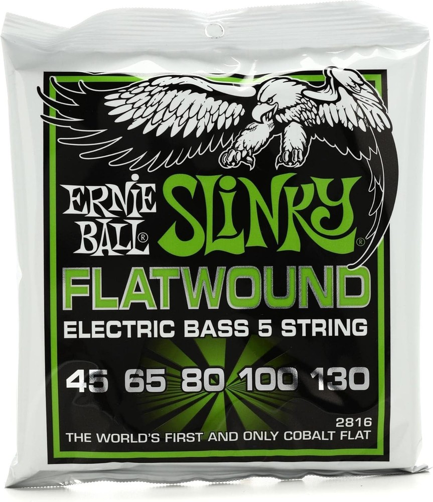 Cobalt Flatwound Bass Strings 5-String