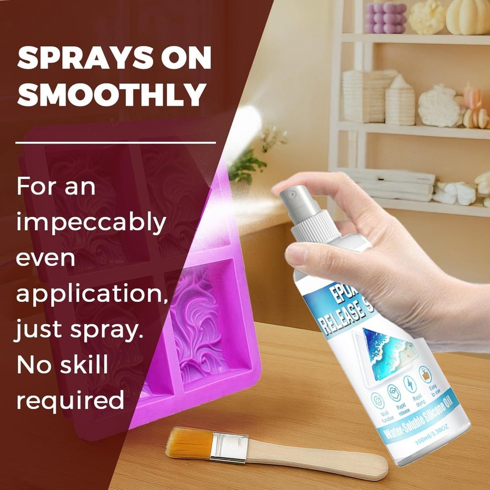 100ml Mold Release Spray Fast-Drying Lubricant Agent Epoxy Release Agent