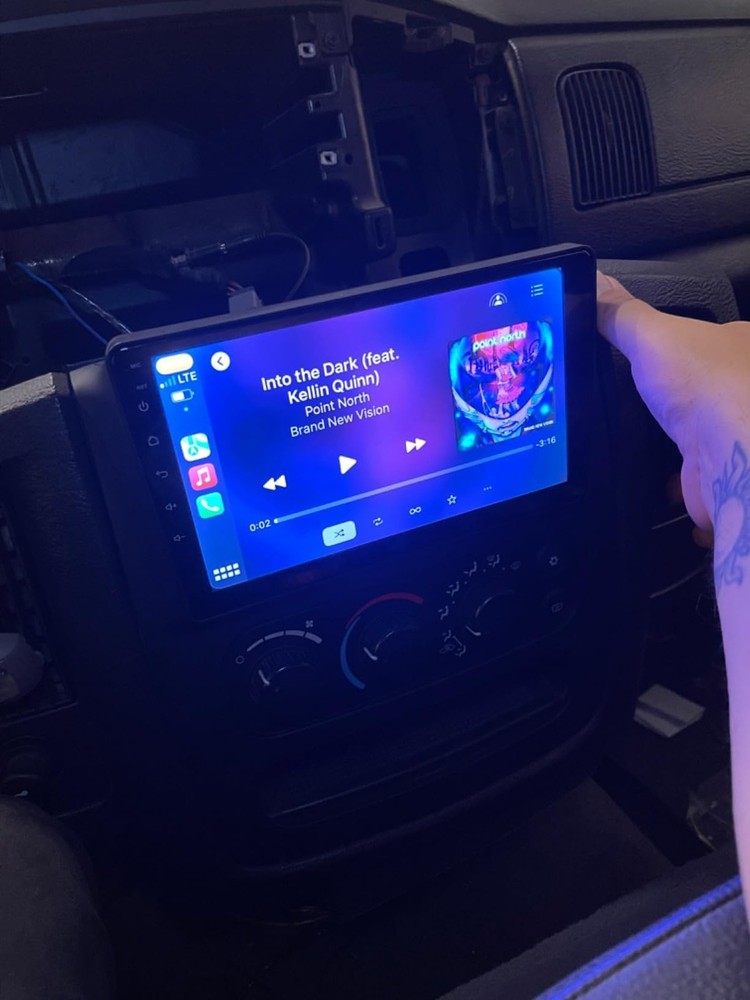 Dodge Ram 03-05 Android 13 9" Double Din Wireless CarPlay Android Auto GPS