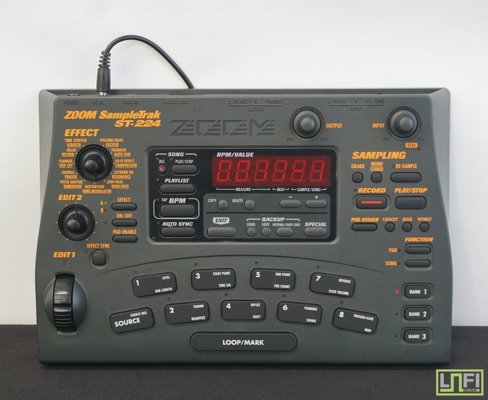 Zoom ST-224 SampleTrak Drum / Groove Machine & Sampler