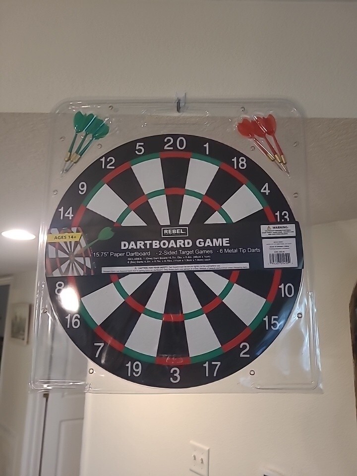 15.75 inch DARTBOARD GAME