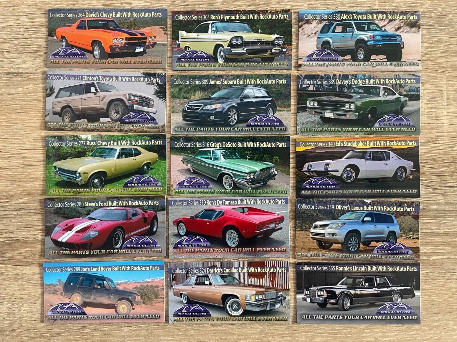 Aimant Rock Auto magnet collector series U-Pick List