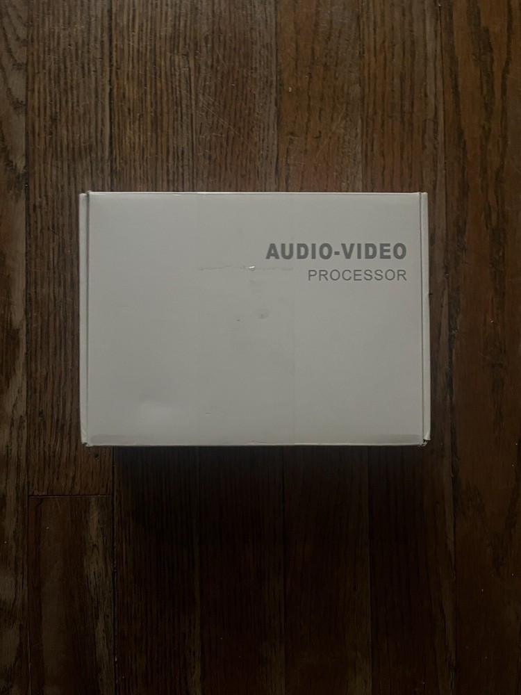 Audio Video Processor  4K HDMI USB KVM SWITCH 2x2 New Opened Box