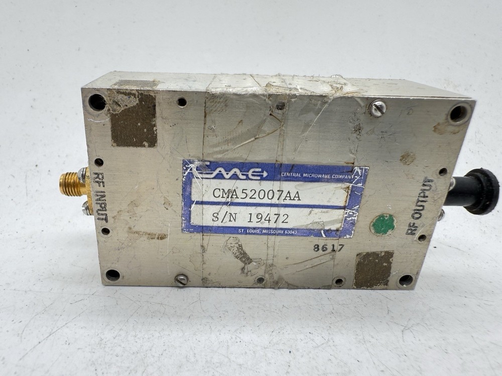 CMC CMA52007AA RF Microwave Amplifier Module +24v