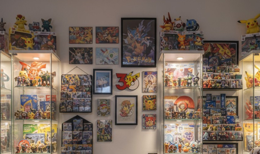 Pokemon 30Th Anniversary Decor Sign 3D Printed Display - Wall | Desk/Shelf