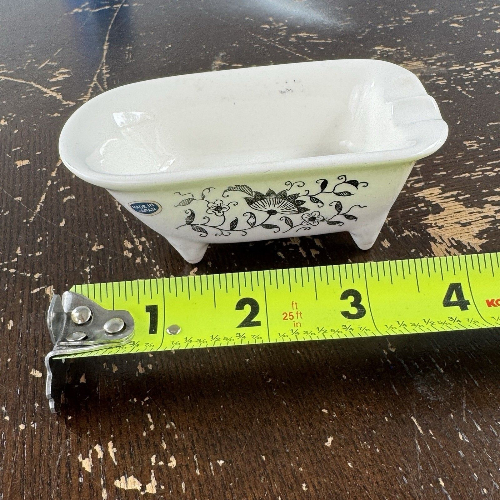 Six Gun Territory Ceramic Bathtub Souvenir Ocala Florida NOS Silver Springs