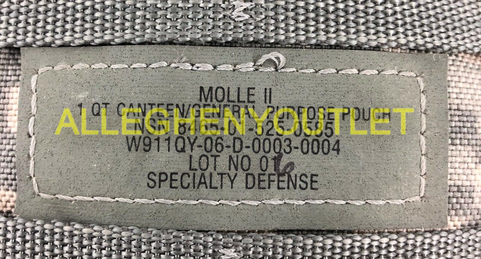 MOLLE II 1 QT Canteen Cover / General Purpose Pouch ACU - 2 Pack EXCELLENT