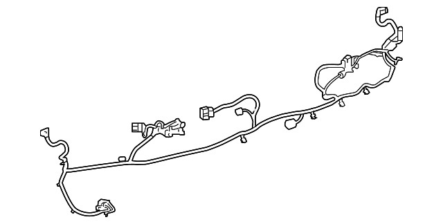 Genuine GM Rear Object Alarm Sensor Wiring Harness 84907134