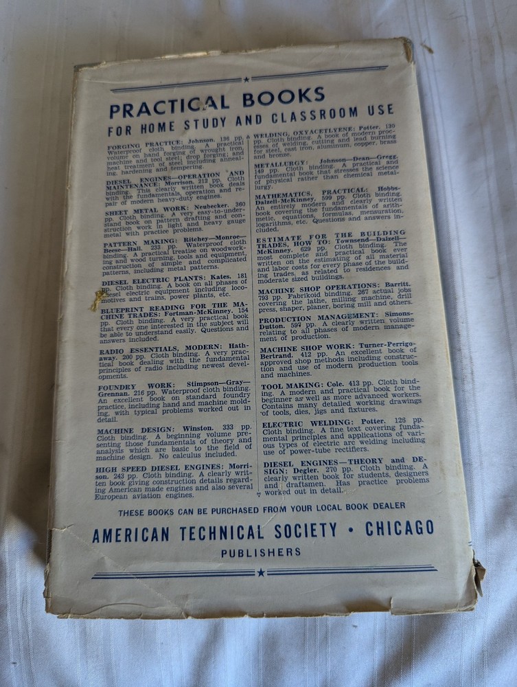 WWII era Flight First Principles HBDJ Book 1941 Capt Bailey Wright