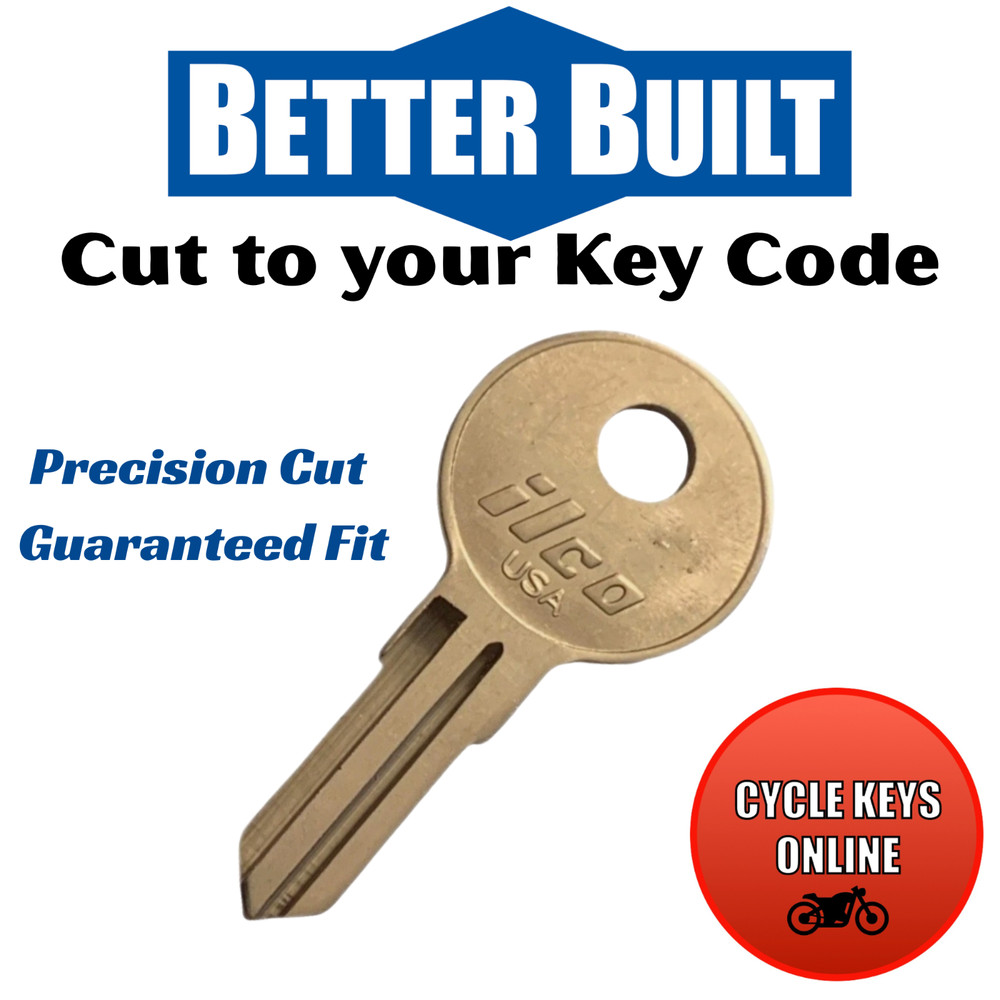 Better Built Toolbox keys cut to Tool Box key codes J201-J300