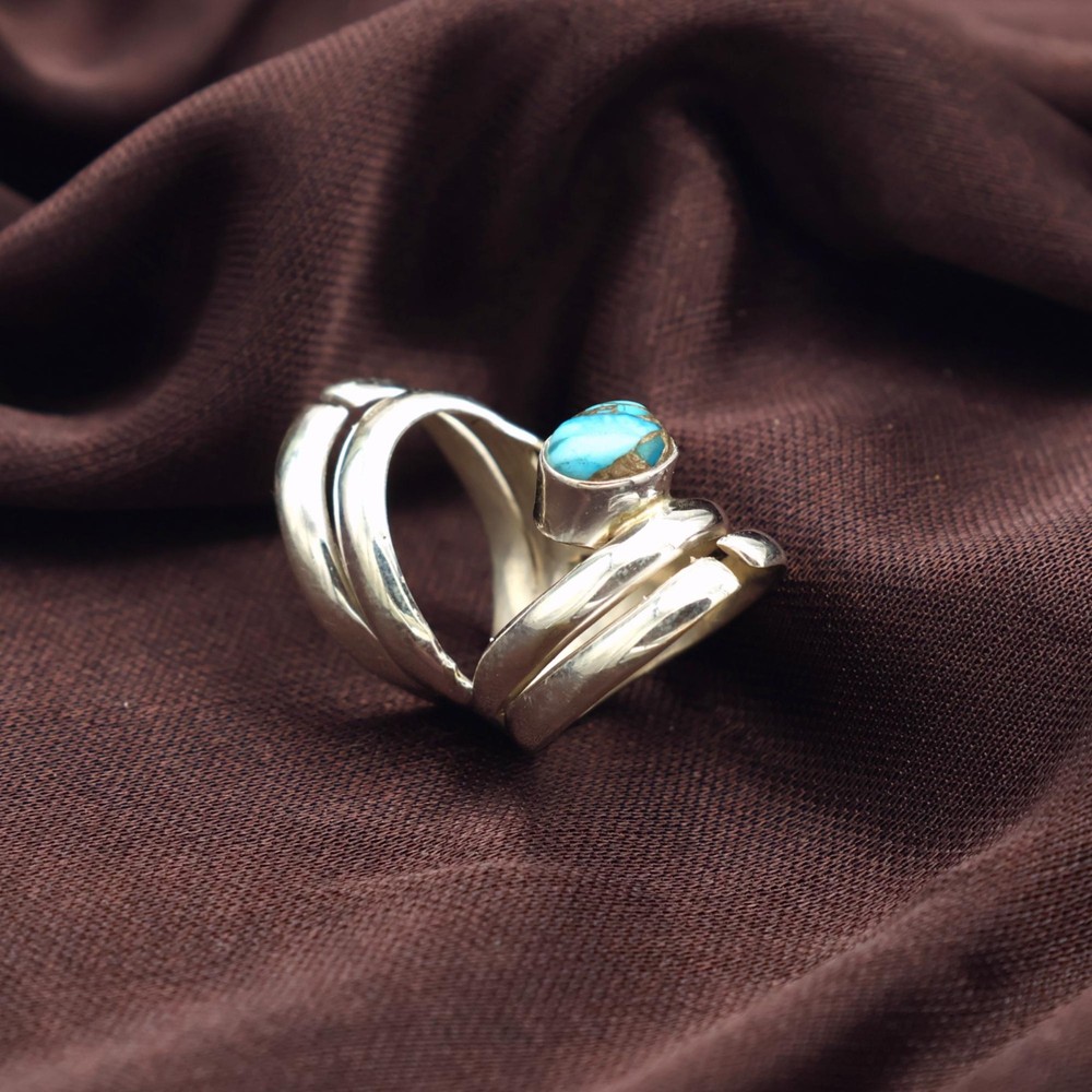 Arthritis splint Ring, Top Finger Both joint Adjustable Handmade Ring All Size