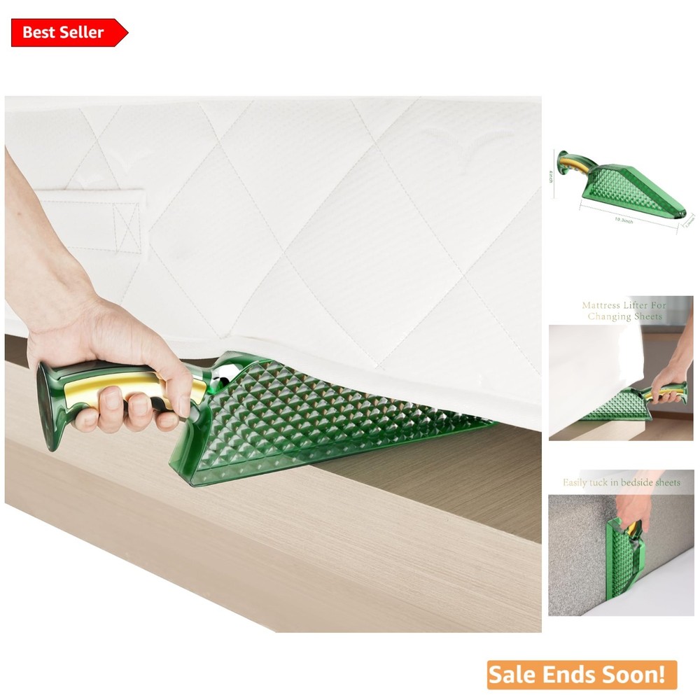 Ergonomic Mattress Lifter & Bed Maker Tool - Alleviate Back Pain Effortlessly
